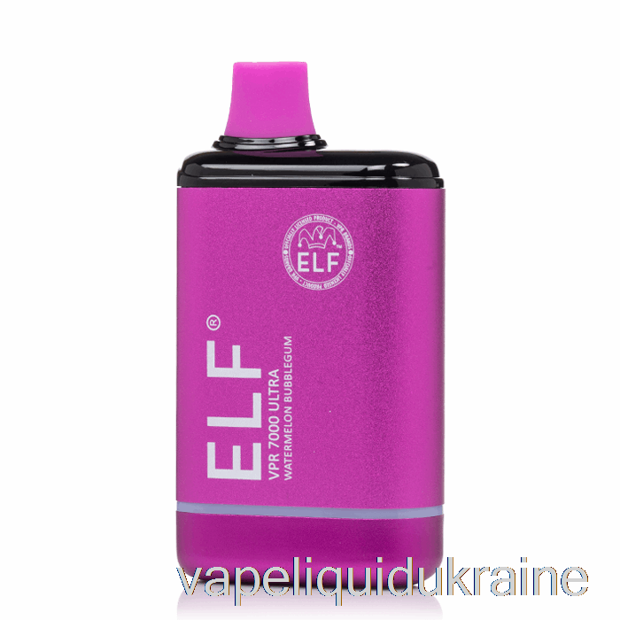 Vape Ukraine ELF VPR 7000 Ultra Disposable Watermelon Bubblegum